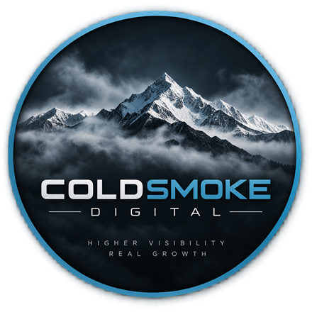 ColdSmoke Digital mountain badge